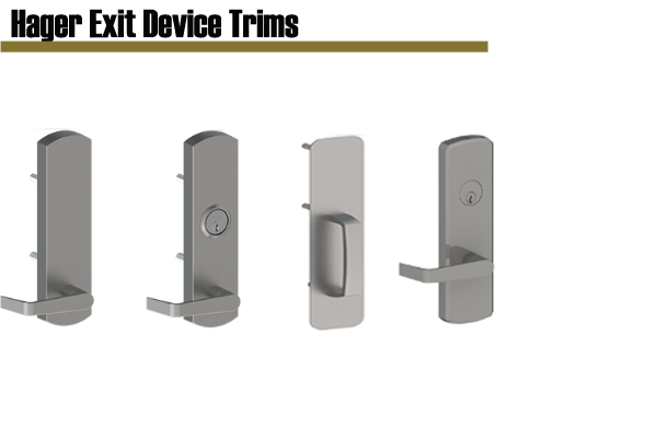 Hager Exit Device Trims