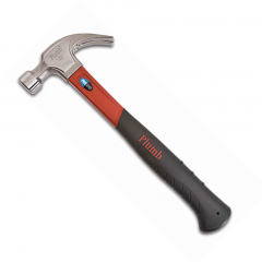 Plumb #11400N 20 oz Premium Fiberglass Curve Claw Hammer
