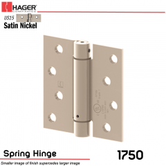 Hager 1750 US15 Full Mortise Hinge Stock No 170021