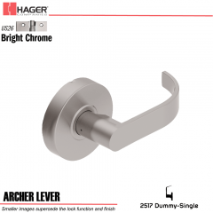Hager 2517 Archer Lever US26 Door Lock Stock No 177628
