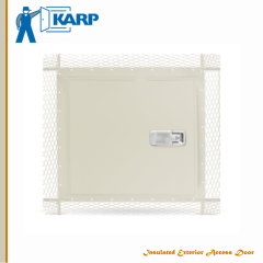 Customizable Karp Insulated Exterior Access Door Model MXPL For Plaster