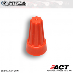 ACT AL-ACN-OR-C Orange Narrow Wire Connector 1000 Pcs/Case