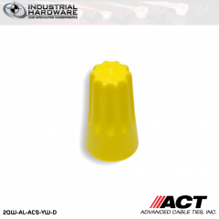 ACT AL-ACS-YW-D Yellow Standard Wire Connector 5000 Pcs/Case