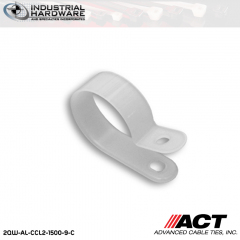 ACT AL-CCL2-1500-9-C 1-1/2 in. Heavy Duty Natural Cable Clamps 1000 pcs