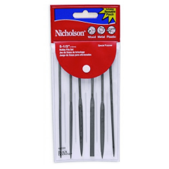 Nicholson 42030L, Nicholson File #42030L 6pc Hobby File Set