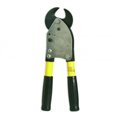 HK Porter #6990FS 14 in. Compact Ratcheting Cable Cutter for Cutting Soft Cable