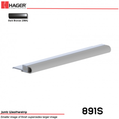 Hager 870s 36 X 84 Clr Neoprene Jamb Weatherstripping 