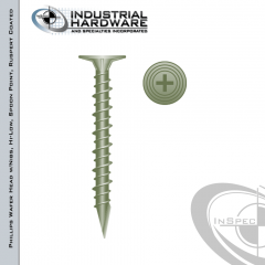 CB814SPN, cement board screws, 8-15 x 1-1/4 cement board fasteners