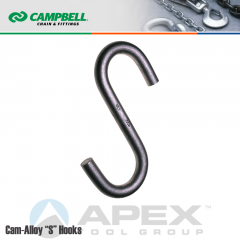 Campbell #T5610405 9/32 in. Cam Alloy S Hook - Grade 80 - Bright