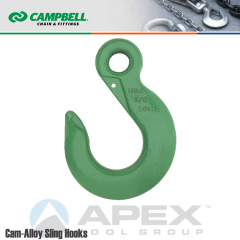 Campbell #5647215PL 3/4 in. Cam-Alloy Eye Sling Hook - Grade 100 - Painted Green