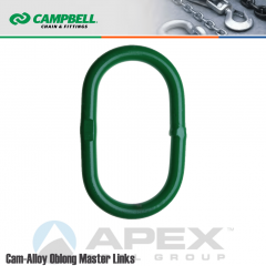 Campbell #5683515 1-1/4 in. Cam Alloy Oblong Master Link - Grade 100 - Painted Green