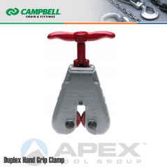 Campbell #6421805 Duplex Hand Grip Clamps - 0 to 5/16 in. Grip Range - With 10 in. Handle