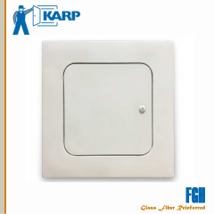 Karp FGH 18 in. x 18 in. Glass Fiber Reinforced Gypsum Ceiling/Wall Hinged Access Door-Smooth White Finish