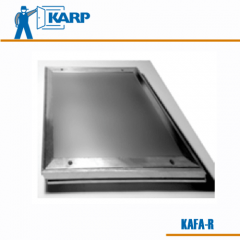  KAFA-R (Recessed Smooth Aluminum) 18" x 18" Floor Access Panel with Tamper Resistant Screws