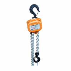 Bison CH20-10: 2 Ton Manual Chain Hoist 10 ft. Electro-Galvanized Chain