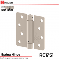 Hager 1751 US15 Full Mortise Hinge Stock No 170203
