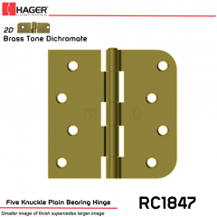 Hager 1847 US2D Full Mortise Hinge Stock No 033654