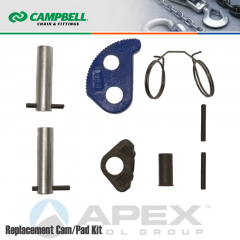 Campbell #6506001 Repair Cam/Pad Kit For 1/2 Metric Ton WLL GX Clamps