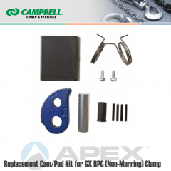 Campbell #6506061 Repair Cam/Pad Kit For 1/2 Ton GX Rubber Pad (Non-Marring) Clamps