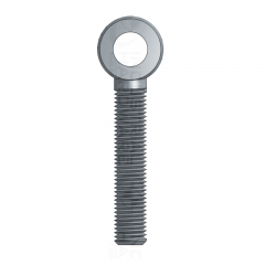 1A-SSMACH-UNF: 1/4-28 x 3-1/2 in. Machined Rod End From Self-Colored Drop-Forged Stainless Steel Type 304