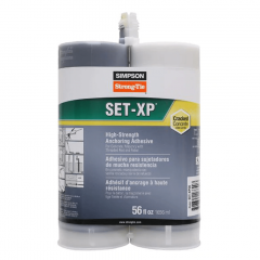 Simpson Strong-Tie SET-XP56 Epoxy Anchoring Adhesive 56 oz. Tube