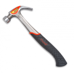 Plumb #SS16CN 16 oz Solid Steel Curved Claw Hammer