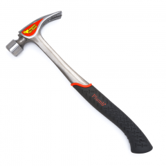 Plumb #SS22RCFN 22 oz Solid Steel Rip Claw Checkered Face Hammer