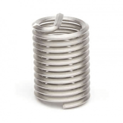 4-40 UNC x 0.112  WireSert Threaded Insert for Metals - Free-Running - 18-8 Stainless - 100/pkg