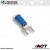 ACT AL-S4B-10-N-C Blue Double Crimp Nylon Spade Terminal 16-14 AWG 1000 pc/Case