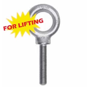 Eye Bolts for Lifting with Shoulder Fully Threaded Shank
