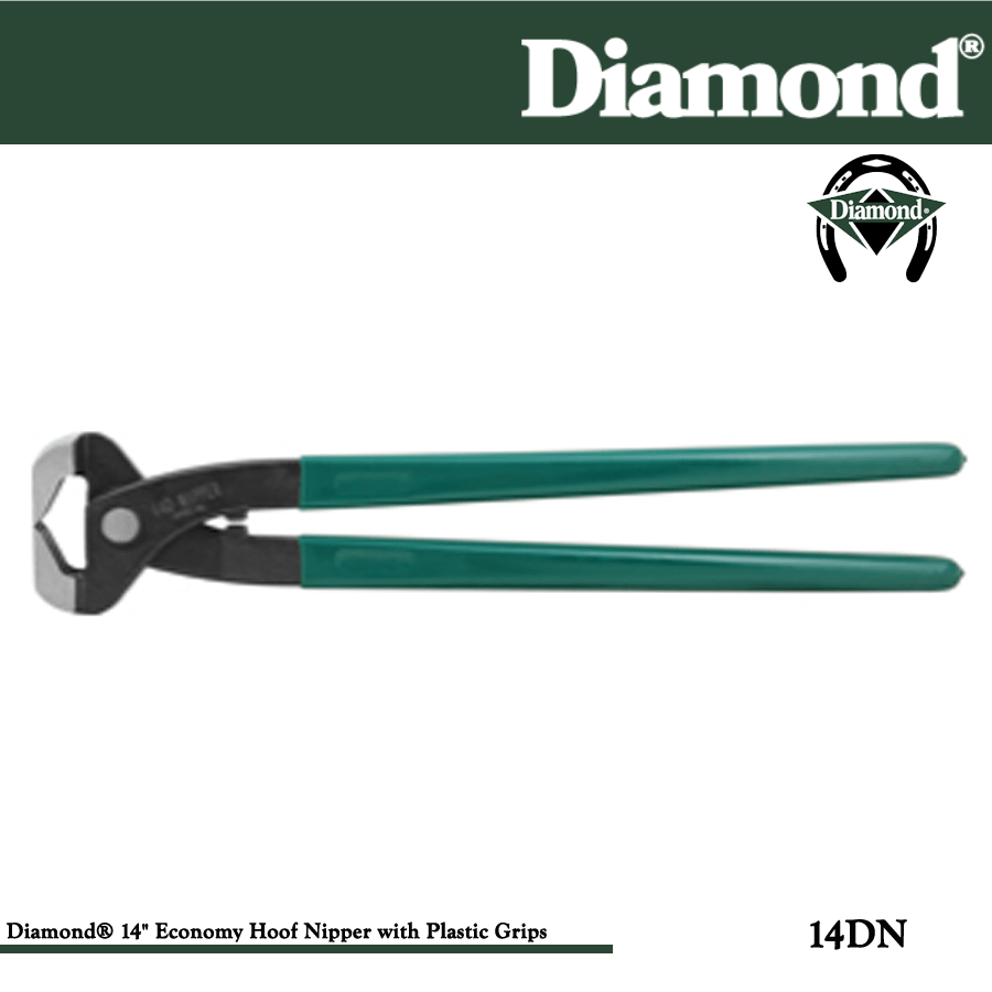 Diamond Farrier 14DN Economy Hoof Nipper 14 in OAL for sale online 