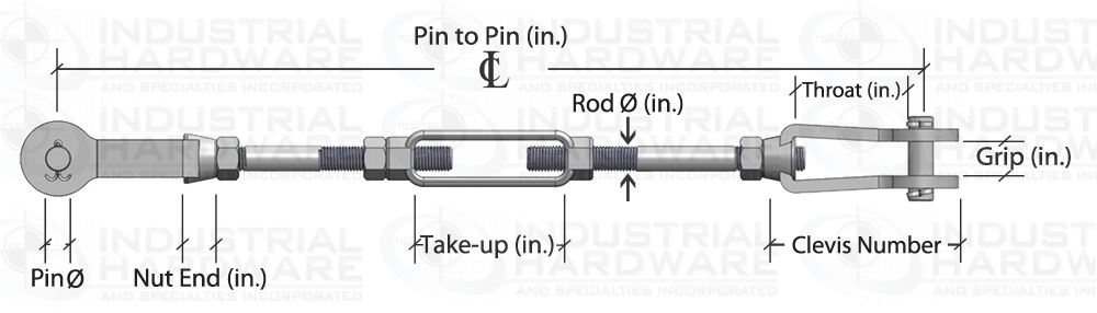 Adjustable Length Tie Rod Assembly Configurator How To Order Drawing